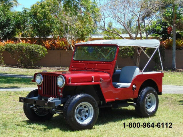 1946 Jeep CJ WILLY'S JEEP 4X4 CJ2A/3A FRAME OFF RESTORATION V6 VORTEC - photo 9