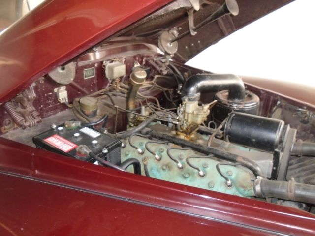 1946 Lincoln Continental Coupe 1946 Lincoln Continental maroon