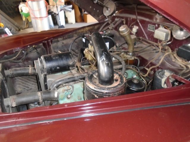 1946 Lincoln Continental maroon - photo 2