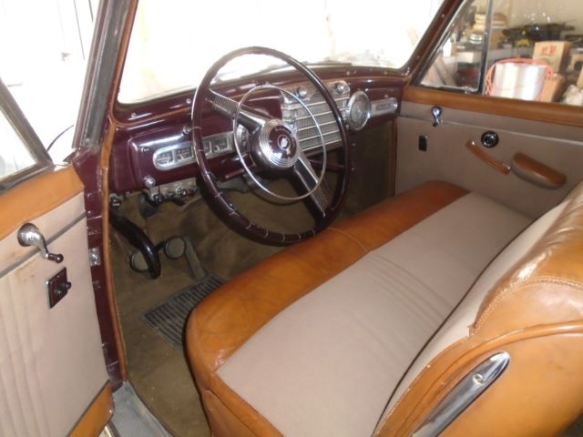 1946 Lincoln Continental maroon - photo 3