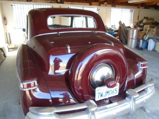 1946 Lincoln Continental maroon - photo 6