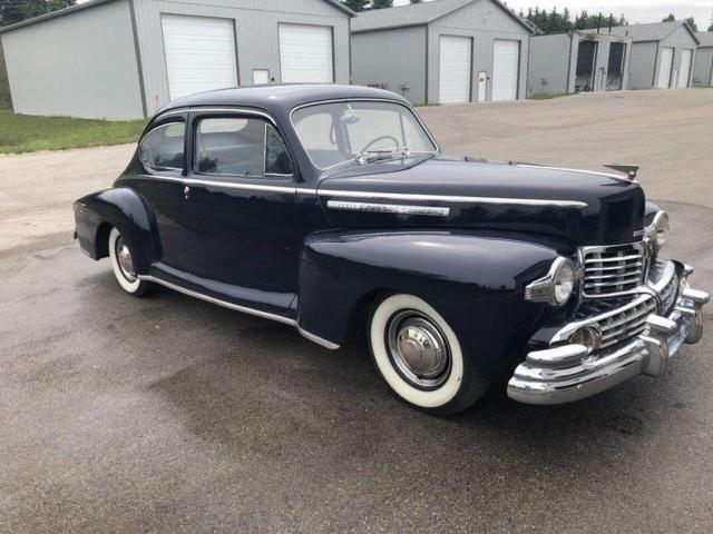 1946 Lincoln Zephyr H Series Coupe 66663 Miles Blue Coupe V12 Manual 1946 Lincoln MKZ/Zephyr H Series Coupe
