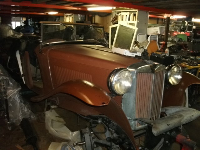 1946 MG-TC 90% Complete 1946 MG T-Series