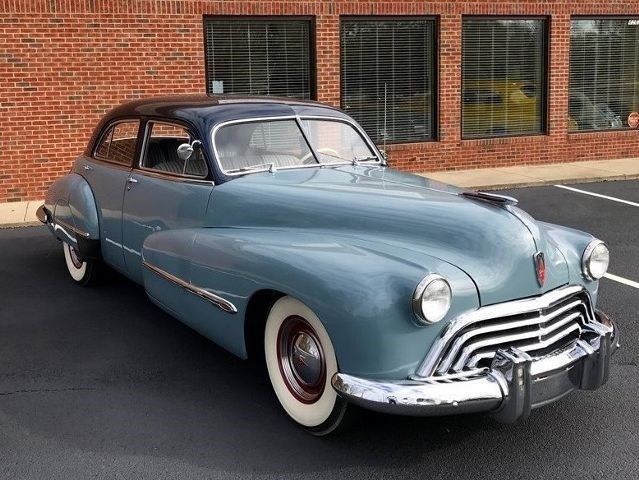 1946 Oldsmobile Ninety-Eight Blue,Light 257CI Inline 8 Automatic 1946 Oldsmobile Ninety-Eight --