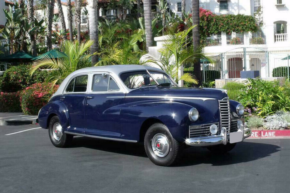 1946 Packard Clipper 100 percent restored modern drivetrain A/c v6 1946 Packard Clipper