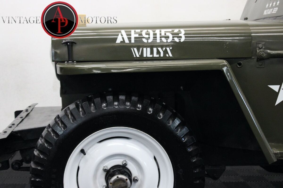 1946 Willys CJ2A Military Jeep Tribute with RARE PTO Option! - photo 11