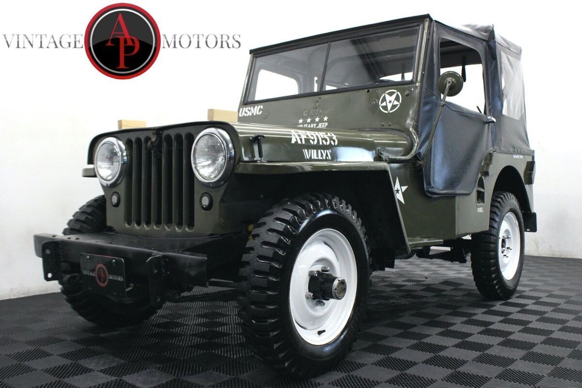 1946 Willys CJ2A Military Jeep Tribute with RARE PTO Option! - photo 13