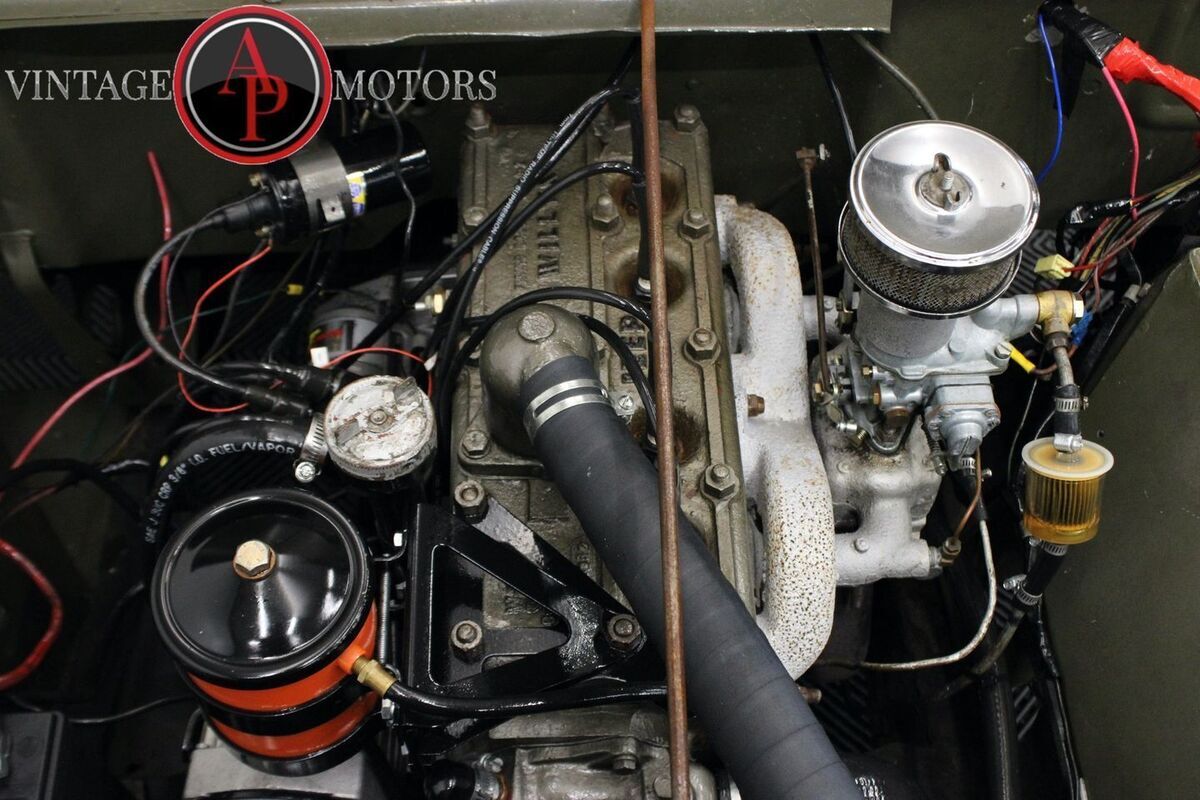 1946 Willys CJ2A Military Jeep Tribute with RARE PTO Option! - photo 3