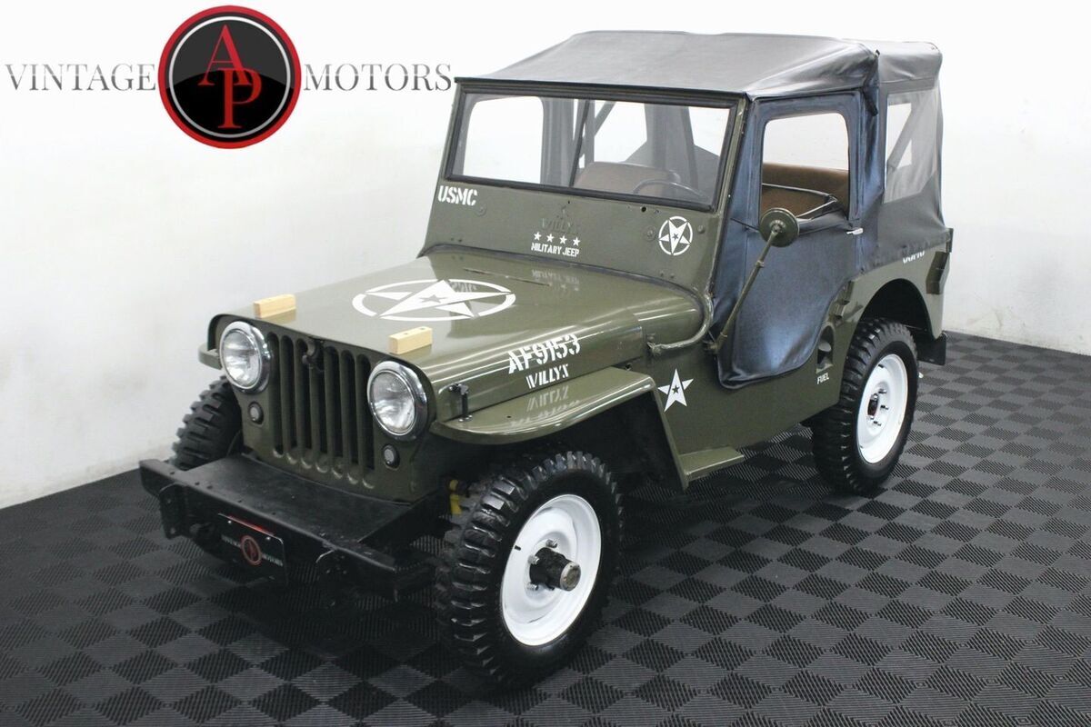 1946 Willys CJ2A Military Jeep Tribute with RARE PTO Option! - photo 6
