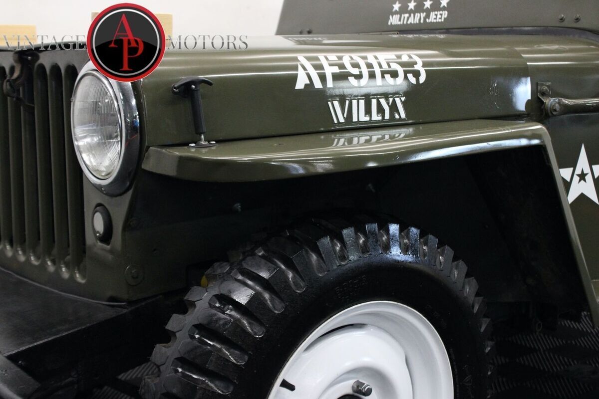 1946 Willys CJ2A Military Jeep Tribute with RARE PTO Option! - photo 8
