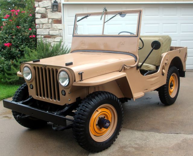1946 Willys Jeep CJ-2A VEC - Museum Ready 1946 Willys CJ-2A