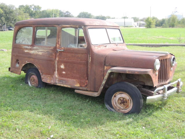1946 Willys Overland wagon 2wd project extra parts no engine/trans clear title!! 1946 Willys 439 wagon