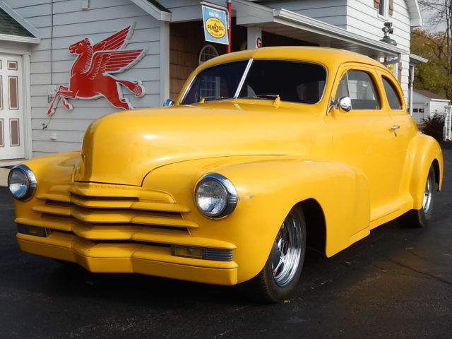 1947 47 Chevrolet Chevy 5 Window 2-Door Coupe Hotrod V8 1947 Chevrolet 5-Window Coupe Hot Rod