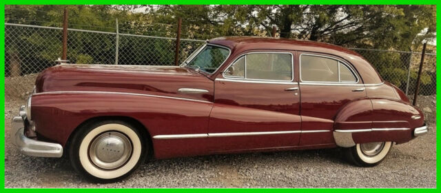 1947 Buick Roadmaster 8-Cyl 320ci 3-Spd Manual 10k Mi On Rebuilt Eng Restored 1947 Buick Roadmaster Very Nice Restored Car
