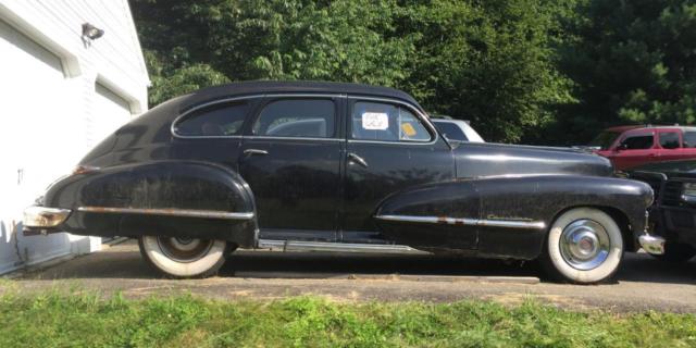 1947 Caddilac Touring Sedan 62K Miles 6109 Series 354 Flathead V8 A/C 1947 Cadillac Touring Sedan Chrome