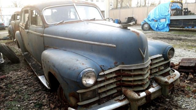 1947 CADILLAC FLEETWOOD LIMO FOR RESTORATION OR PARTS BARN FIND FLATHEAD ENGINE 1947 Cadillac Fleetwood RESTORATION PROJECT 346 FLATHEAD 300 PRODUCED