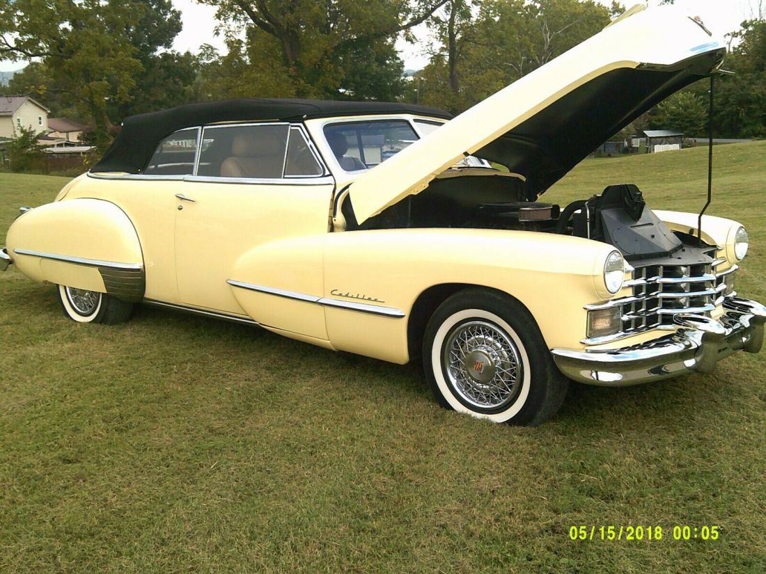 1947 Cadillac Series 62 Convertible Restomod 1947 Cadillac Series 62 Chrome