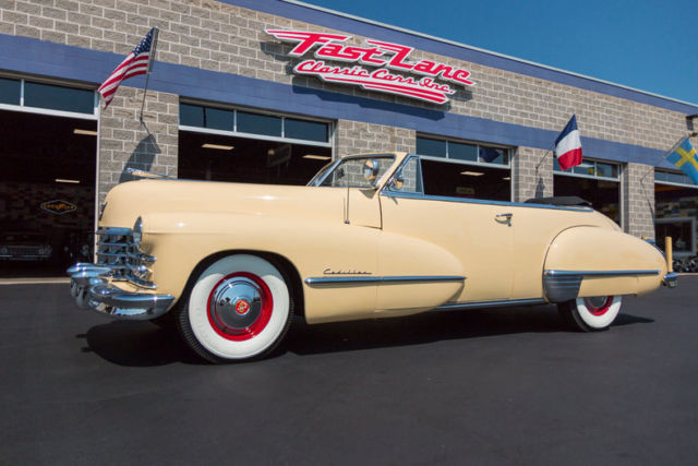 1947 Cadillac Series 63 Convertible 346 Flathead V8 Automatic Transmission 1947 Cadillac Series 62