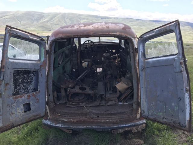 1947 chevrolet 3100 half ton panel truck as is no motor or transmission 1947 Chevrolet Other Pickups