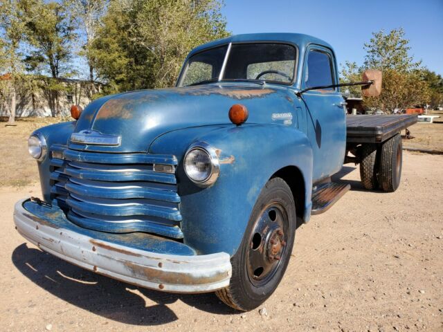 1947 Chevrolet 6400 WHEAT FARM DUMP TRUCK DUALLY PROJECT KANSAS - photo 5
