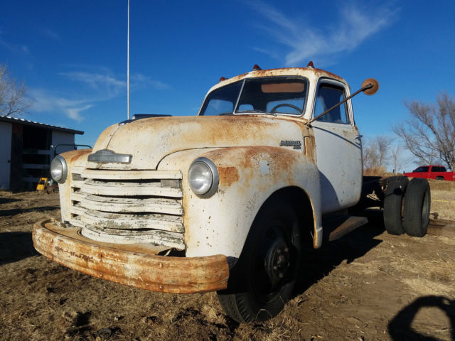 1947 CHEVROLET 6400 TRUCK FARM WORK DUMP 5 WINDOW PATINA ORIGINAL PROJECT PICKUP 1947 Chevrolet Other Pickups PATINA