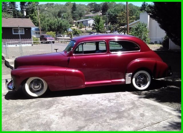 1947 Chevrolet Deluxe Automatic 2 - Door Sedan Turbo 350 Trans With Shift Kit 1947 Chevrolet Deluxe