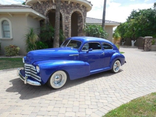 1947 Chevrolet Fleetline Aero Sedan, Custom Street Rod, 1947 Chevrolet Fleetline Aero