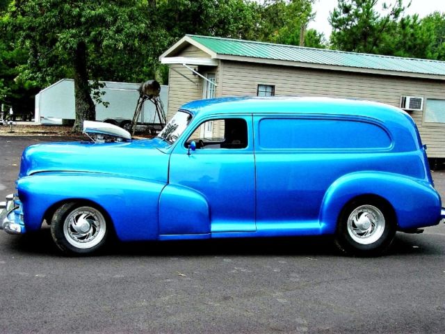 1947 Chevrolet Sedan Delivery Streetrod-383" Stroker & BDS Blower-TOTALLY LOADED 1947 Chevrolet Chevy Sedan Delivery Streetrod Streetrod Deluxe