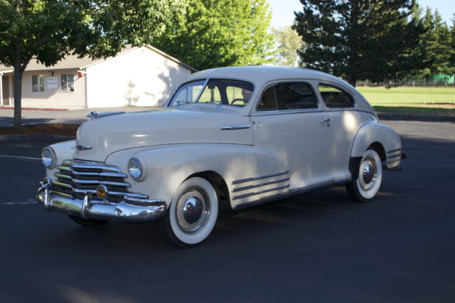 1947 Chevy Fleetline Aero Sedan 235 3 speed on the column 1947 Chevrolet Fleetline AEROSEDAN AEROSEDAN