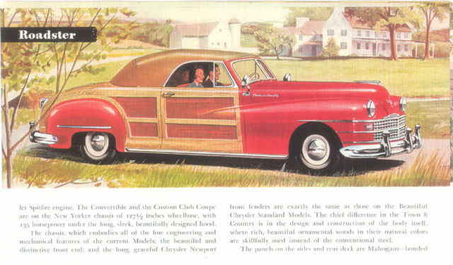 1947 Chrysler New Yorker New Yorker - photo 2