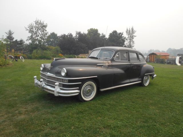 1947 Chrysler New Yorker driven weekly to and from coffee shop. ALL original 1947 Chrysler New Yorker