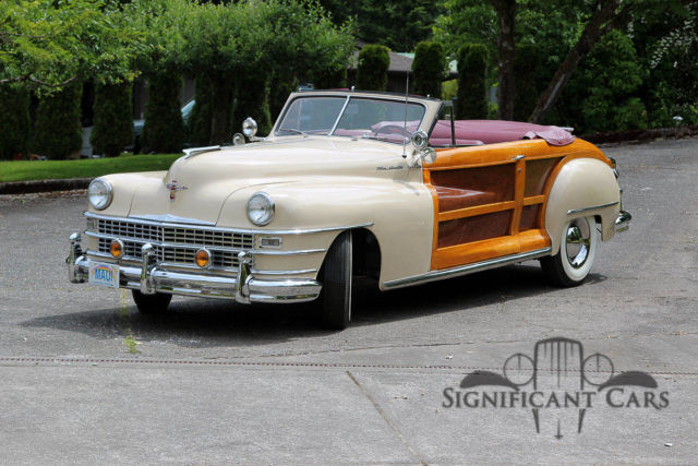 1947 Chrysler Town & Country Convertible - Fresh Restoration! Way Under Market! 1947 Chrysler Town & Country