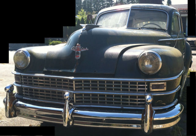 1947 Chrysler Windsor 4DR flat head engine 6-cyl with fluid drive transmission 1947 Chrysler Windsor