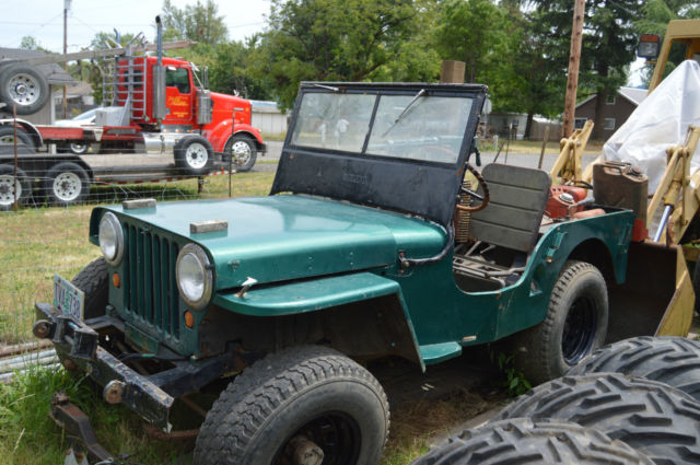 1947 CJ2A WILLY'S JEEP FLAT FENDER 1947 Willys