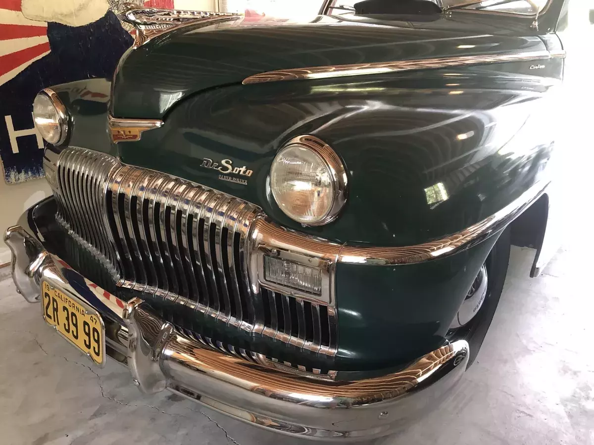 1947 DeSoto Custom Green Custom 1947 DeSoto Custom Custom