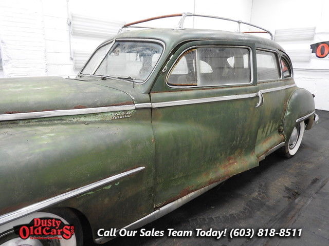 1947 Desoto Suburban Project Parts Car 236 I6 4 speed auto - photo 11