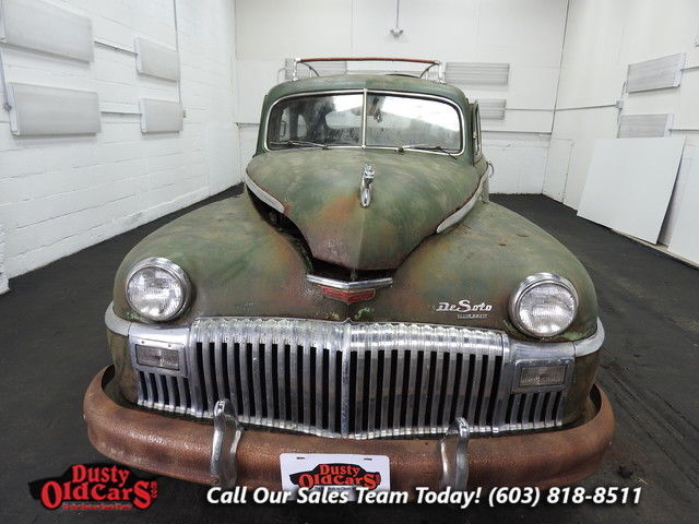 1947 Desoto Suburban Project Parts Car 236 I6 4 speed auto - photo 12
