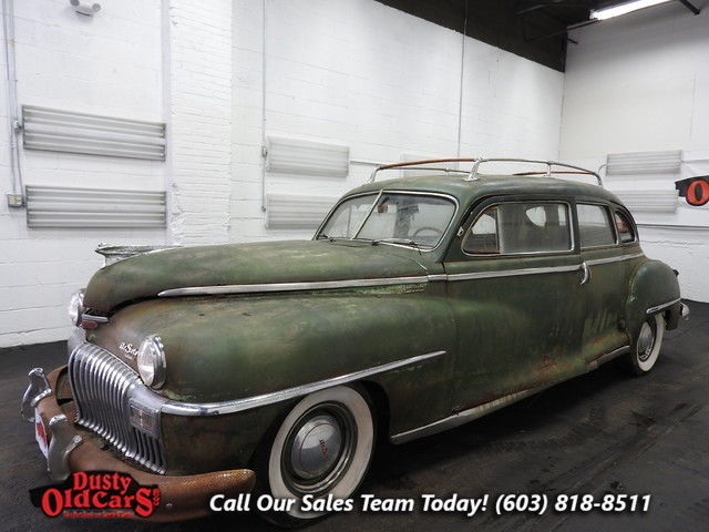 1947 Desoto Suburban Project Parts Car 236 I6 4 speed auto - photo 4