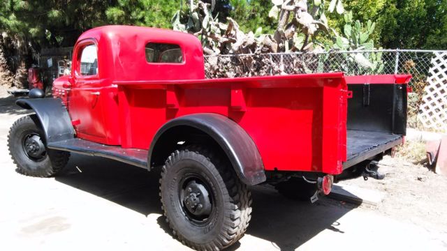 1947 Dodge Power Wagon - ALL ORIGINAL - RED on BLACK - Clean - NO RUST - photo 6
