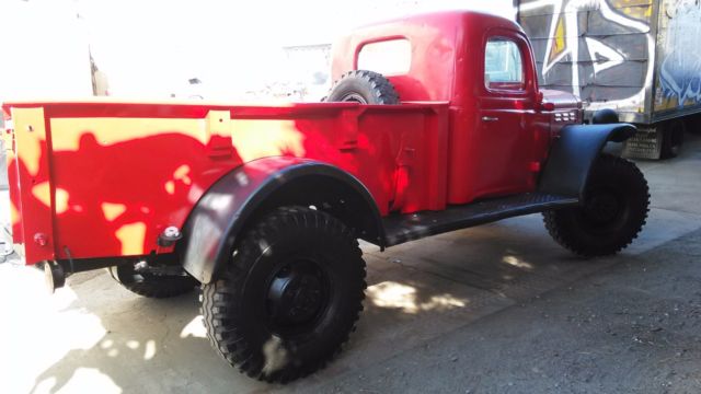 1947 Dodge Power Wagon - ALL ORIGINAL - RED on BLACK - Clean - NO RUST - photo 7