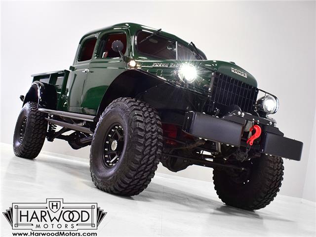 1947 Dodge Power Wagon WDX Quad Cab 5053 Miles Seawolf Submarine Green 3.9 lit 1947 Dodge Power Wagon WDX Quad Cab --