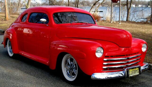 1947 Ford 2 Door Coupe,Show QualityRod,LT4 V-8,700R4,AC,PS,PDB,PW,Leather,Radir, 1947 Ford 5 Window Coupe Steel Street Rod