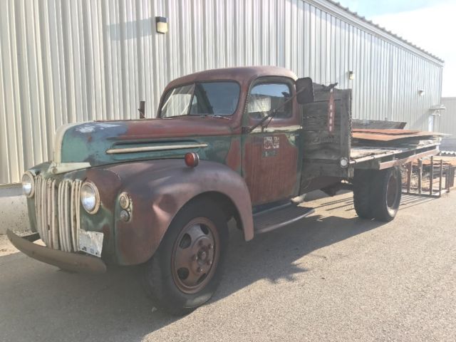 1947 Ford 2 Ton Dually Truck Flathead V8 Clear title Ratrod Rat 1947 Ford Other Pickups