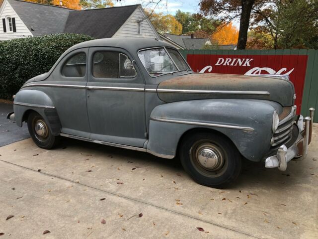 1947 FORD BUSINESS COUPE—ORIGINAL AND SOLID—-DRIVES FINE—EVERYTHING WORKS 1947 Ford Deluxe Deluxe