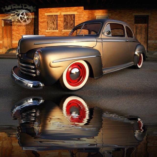 1947 Ford Super Deluxe Hot Rat Street Rod Shaved Hot Rod Street Rat Rod Chopped - photo 3