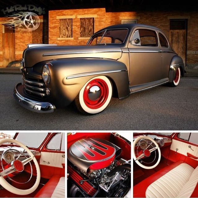 1947 Ford Super Deluxe Hot Rat Street Rod Shaved Hot Rod Street Rat Rod Chopped - photo 5