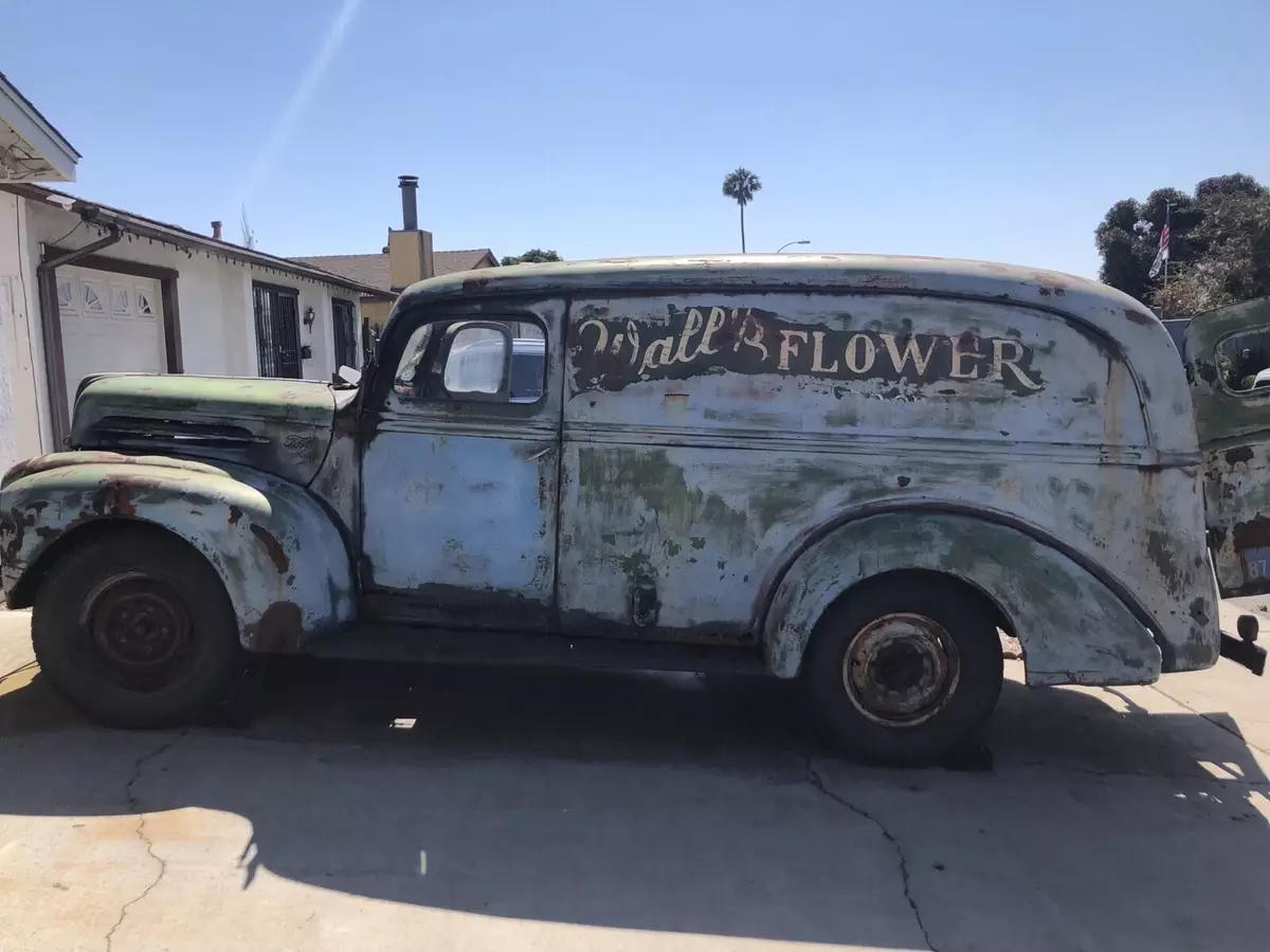 1947 Ford Panel Delivery Green 1947 Ford Panel Delivery