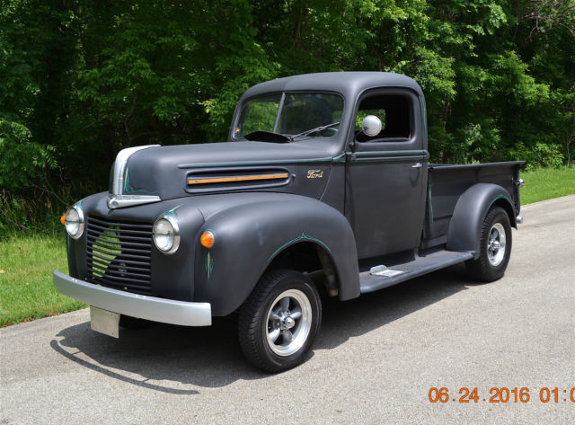 1947 FORD PICKUP RAT ROD STRONG 350 DUAL QUADS AUTO VERY SOLID METAL SHARP TRUCK 1947 Ford Other Pickups PICKUP F1