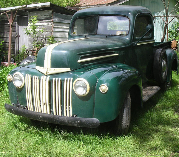 1947 Ford Pickup STOCK 42659 Miles Green PICKUP V8 Manual 1947 Ford Other Pickups STOCK