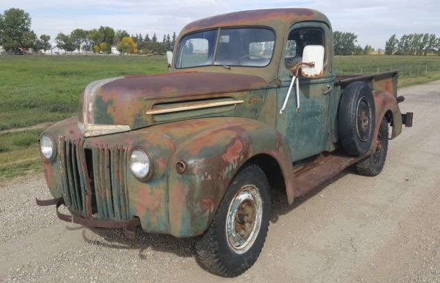 1947 Ford Pickup Truck Jailbar Flathead V8 Barn Find NO RESERVE 1947 Ford Other Pickups
